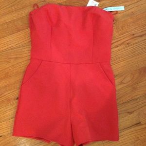 Red romper